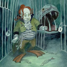 Подводный злодей