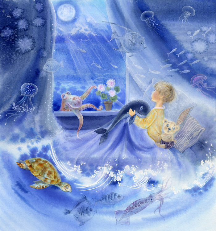 Скучает море