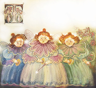 Три очень милых феечки