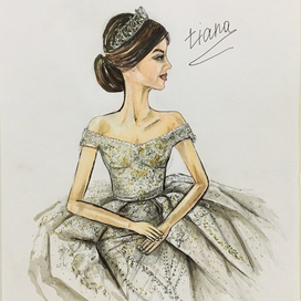 Fashion illustration Tiana Verner 