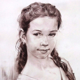 Детский портрет с натуры