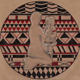 Тюленья шкура - мать и сын