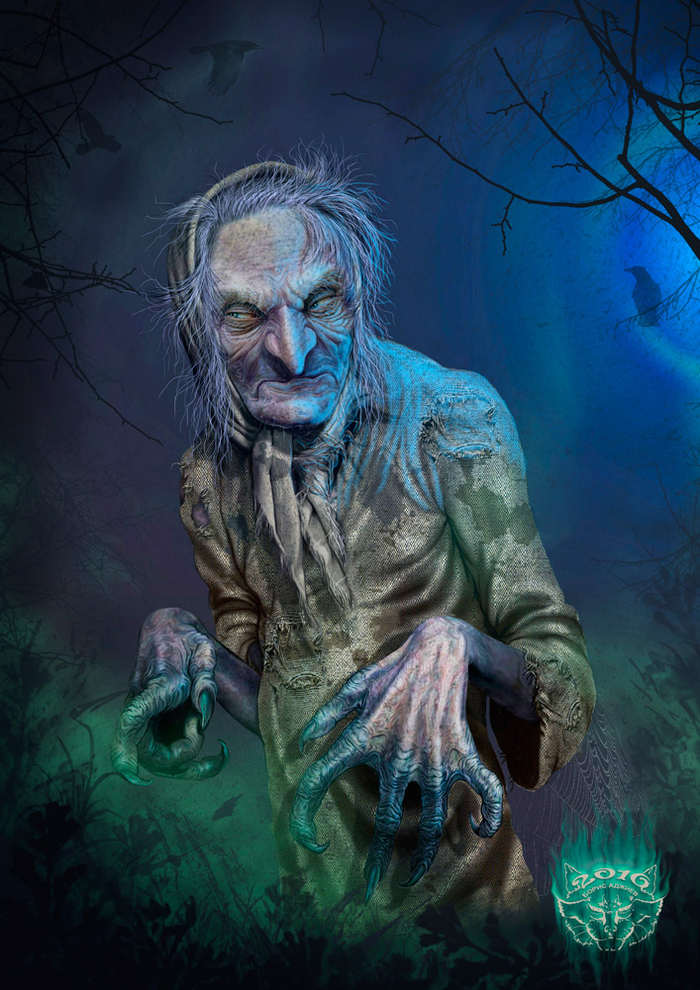 Персонаж.-Кикимора...