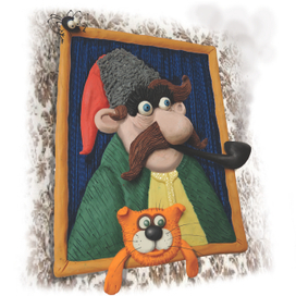 Портрет в рамке