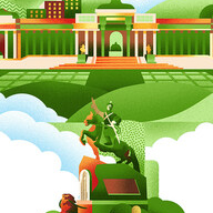 Иллюстрация для водки УЛААНБААТАР 