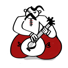 Казак-бандурист