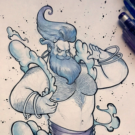 InkTober2017 день 02