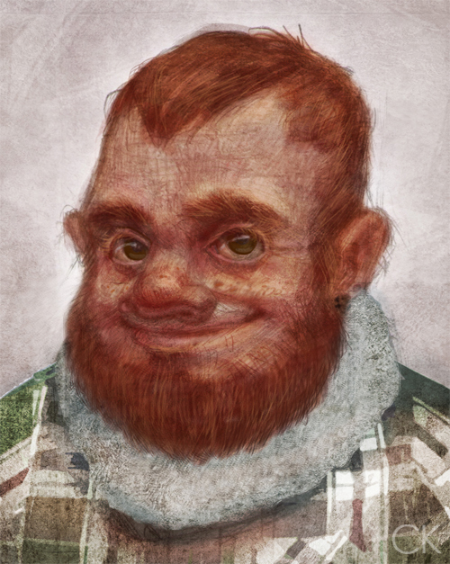 Рыж. Конопат. Бородат.