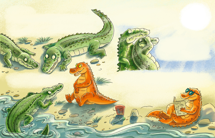 иллюстрация для сборника сказок Еленеы Сыч "Солнышко на длинной ножке"