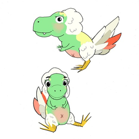 Динозаврик для мультика