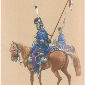 Урядник 1-го Тептярского конного казачьего полка в Заграничном походе 1814 г.