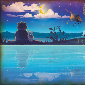 12. Иллюстрация к произведению Е. Матюшкиной "Мой милый Медвежик"