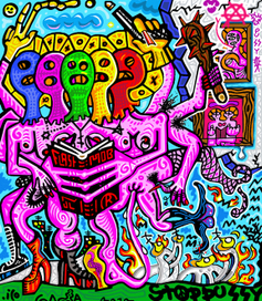 Flash-mob. Пляска на развалинах храма