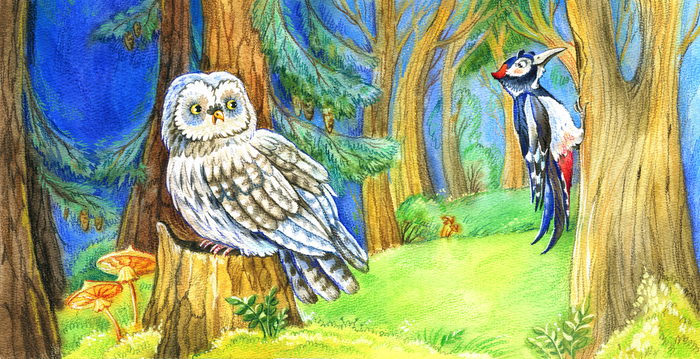 Разворот для книжки-картонки