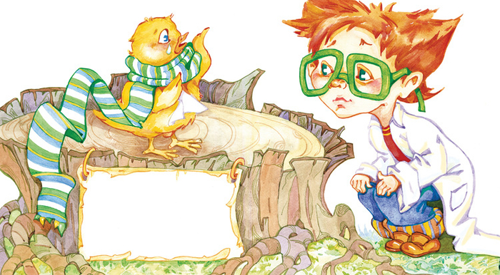 Цыпленок к ниге "Неболейка"