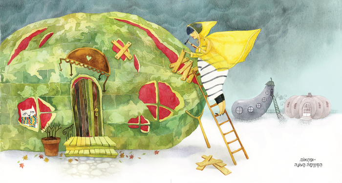 Женщина в арбузе 