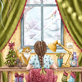 За окном зима 