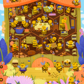Жизнь пчелок
