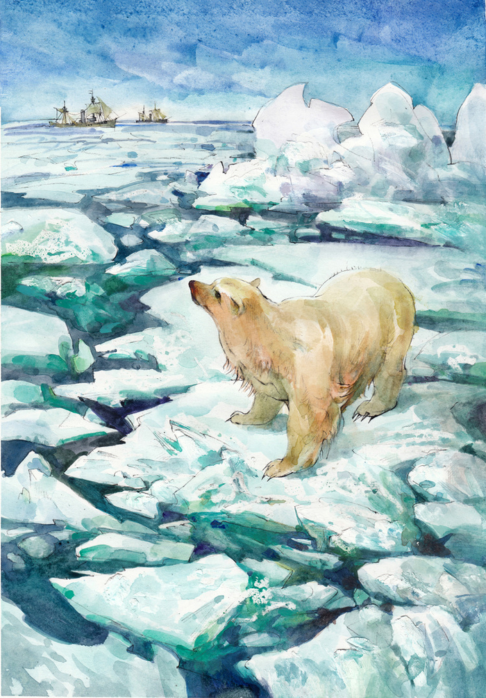 Марина Алёшина "Рождество в северных льдах"