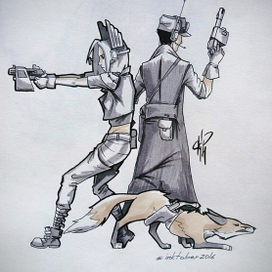 концепт для комикса