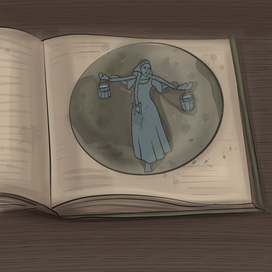 девушка с коромыслом