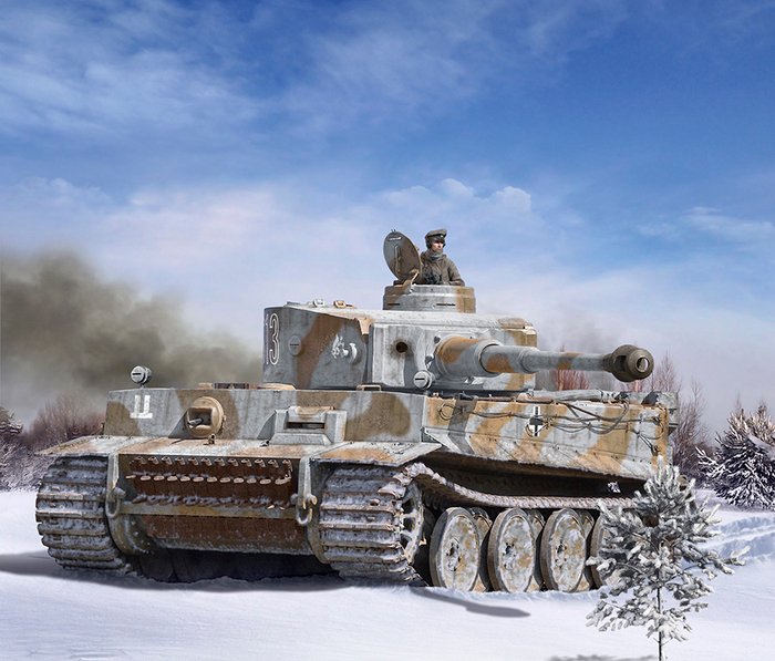 Tiger I . Россия 1943