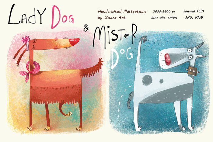 Lady Dog & Mister Dog