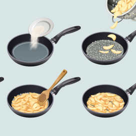 Пассировка яблок