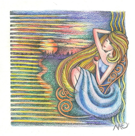 На закате дня