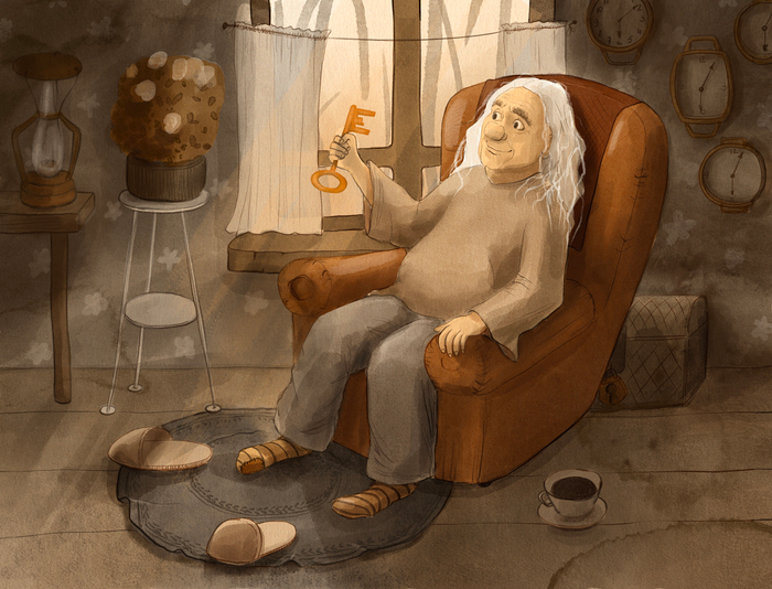 Иллюстрация к истории о храбрости