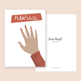 Открытка "Flawless"