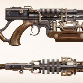 Стимпанк винтовка