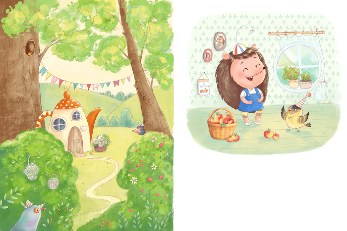 Как Шушуня за яблоками ходила. Авторский проект