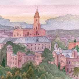 "Краски Андалусии", Малага