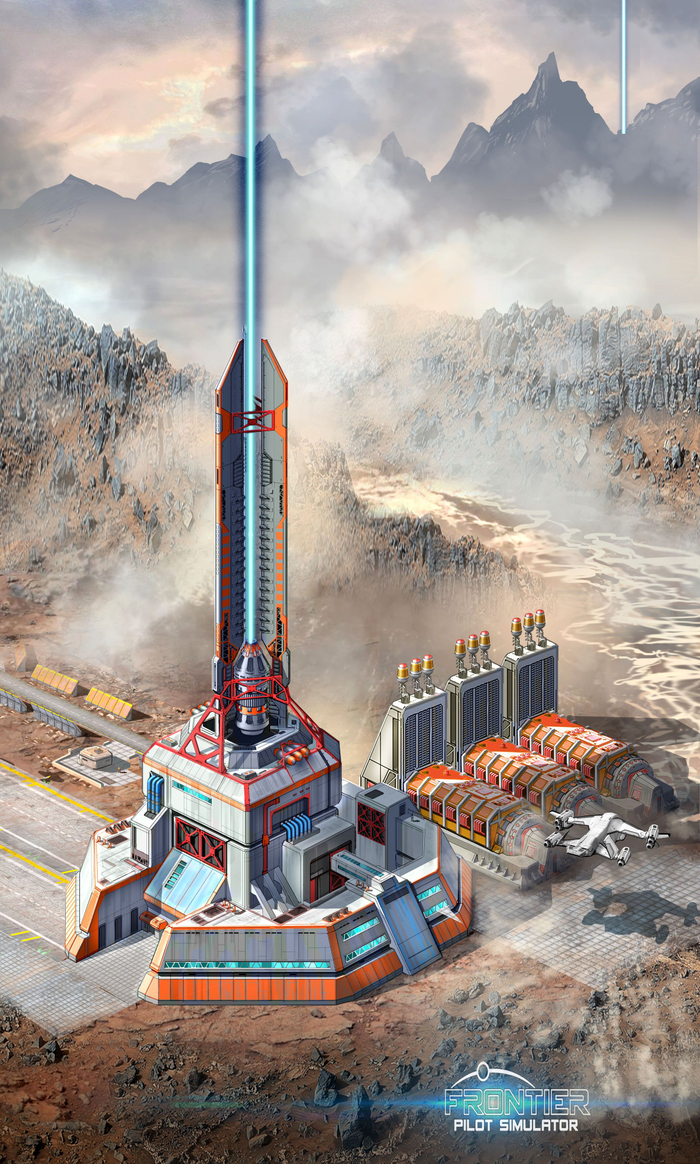 Энергопередающая станция.