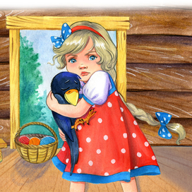 Спасение вороненка