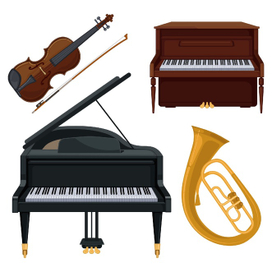 Классические музыкальные инструменты