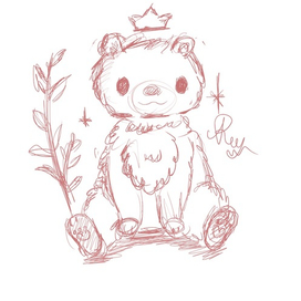 Милыи скеч с медвежонком