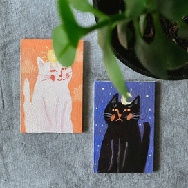 Кот солнечный и кот лунный