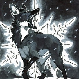 Inktober day 11 Snow