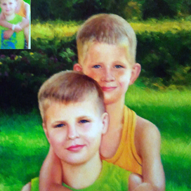 Портрет мальчиков