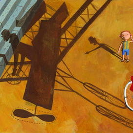 Девочка на велосипеде