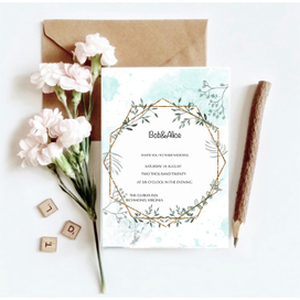 Пригласительный на свадьбу