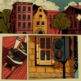 комикс про Аню