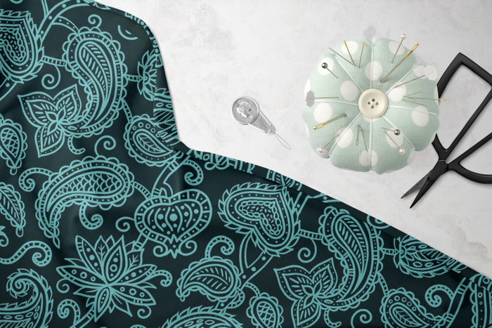 Бесшовный восточный узор