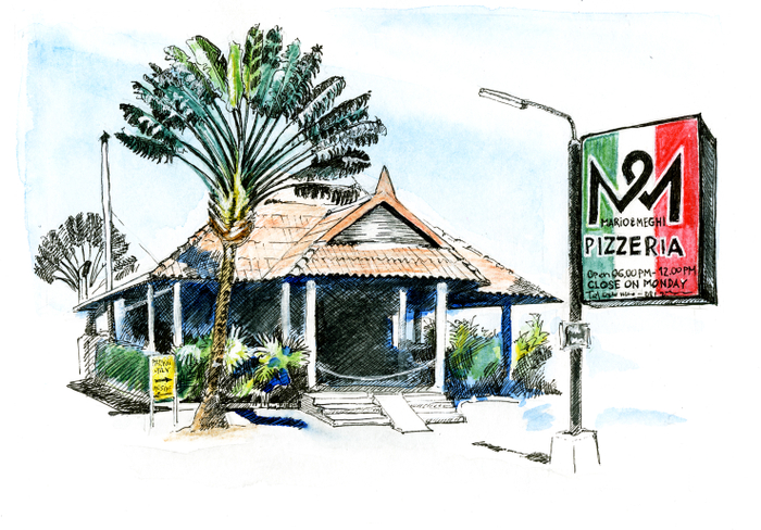 Таиланд. Пхукет. Пиццерия M&M