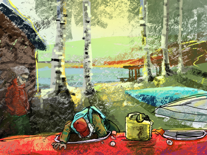 С дядей Колей