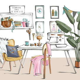 иллюстрации для Ателье