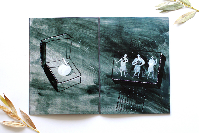 Книжка "Палех. Ночь перед Яблочным спасом" 