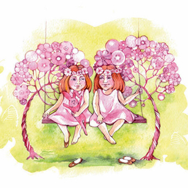 Вместе с цветами распускаются улыбки